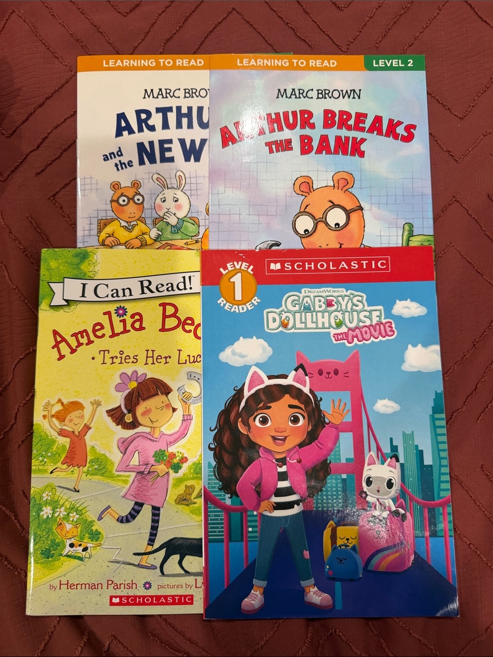 EUC Early Reader Picture Book Bundle - set of 4
